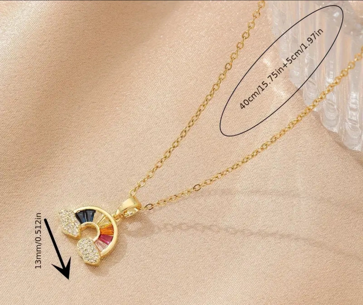 Rainbow Charm Necklace 🌈