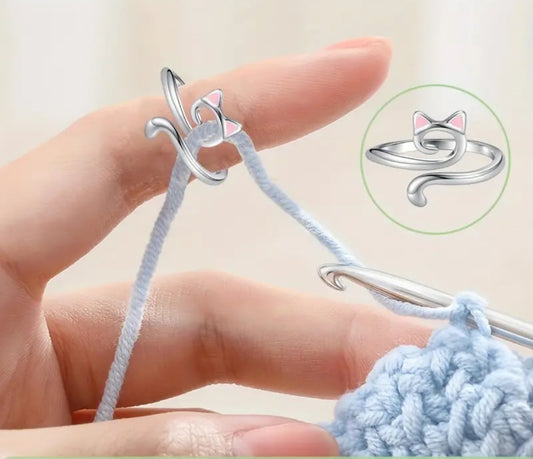 Cat - Yarn Holding Rings