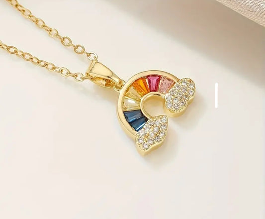 Rainbow Charm Necklace  🌈