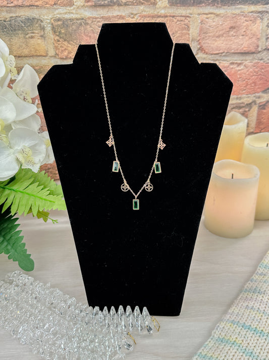 Emerald Gates Necklace